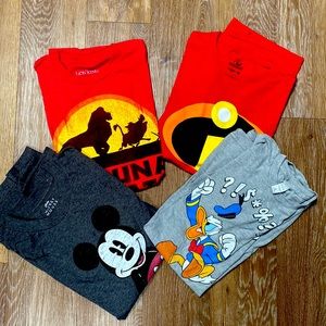 Lot of Disney tee shirts!
